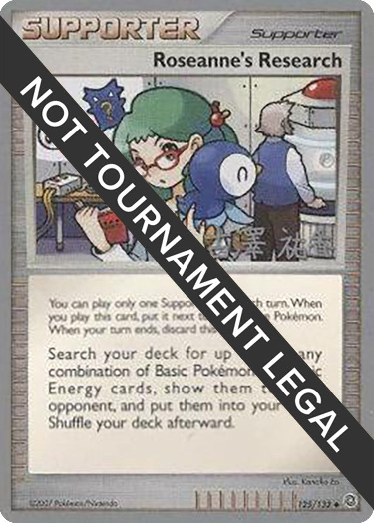 Image for Roseanne's Research - 2010 (Yuka Furusawa) (World Championship Decks) (125/132) - Pokemon