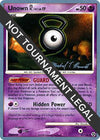 Image for Unown [G] - 2010 (Michael Pramawat) (World Championship Decks) (57/106) - Pokemon