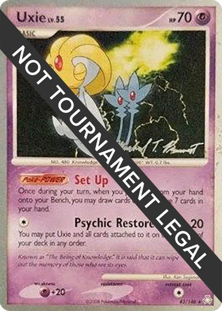 Image for Uxie - 2010 (Michael Pramawat) (World Championship Decks) (43/146) - Pokemon