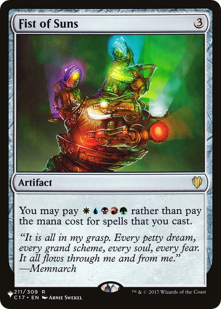 Image for Fist of Suns (The List Reprints) (211/309) - Magic: The Gathering