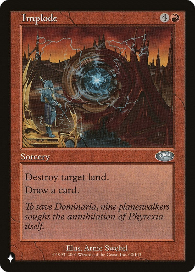 Image for Implode (The List Reprints) (62/143) - Magic: The Gathering