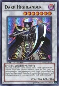 Image for Dark Highlander (Yu-Gi-Oh! 5D's Manga Promotional Cards) (YF01-EN001) - YuGiOh