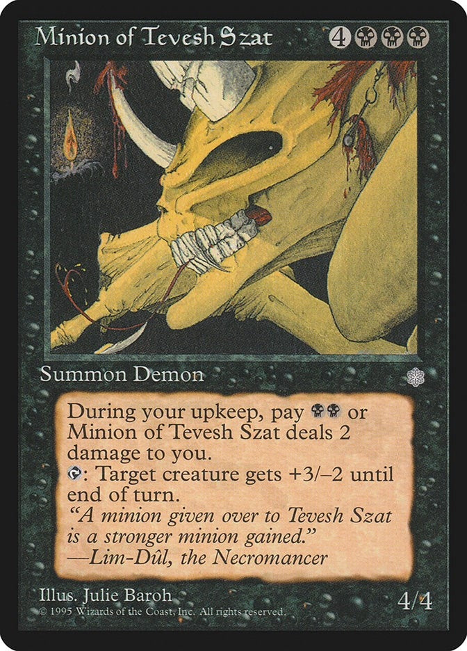 Image for Minion of Tevesh Szat (Ice Age) - Magic: The Gathering
