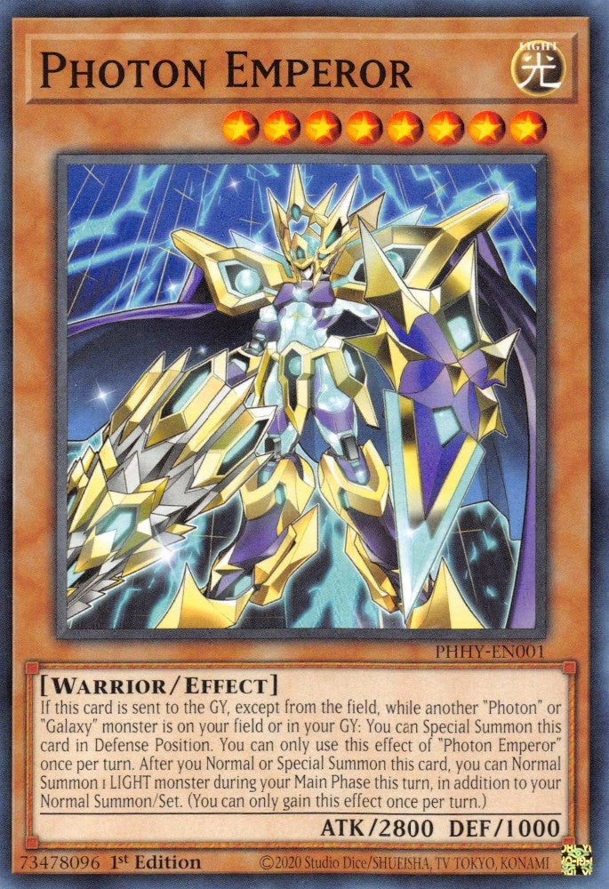 Image for Photon Emperor (Photon Hypernova) (PHHY-EN001) - YuGiOh