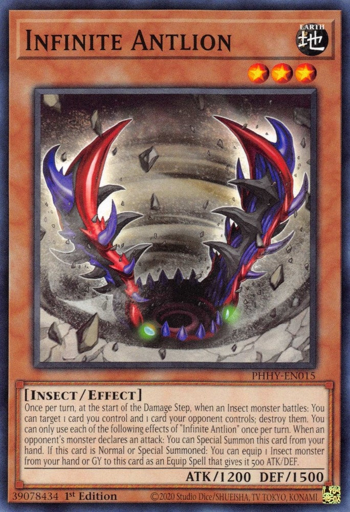 Image for Infinite Antlion (Photon Hypernova) (PHHY-EN015) - YuGiOh