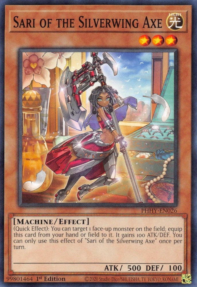 Image for Sari of the Silverwing Axe (Photon Hypernova) (PHHY-EN026) - YuGiOh