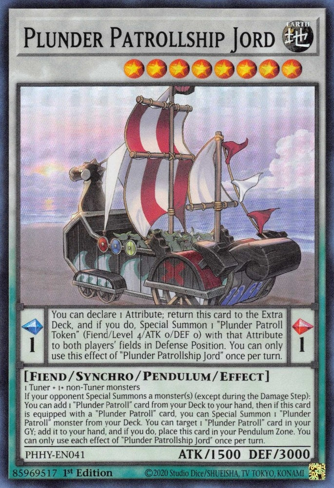 Image for Plunder Patrollship Jord (Photon Hypernova) (PHHY-EN041) - YuGiOh