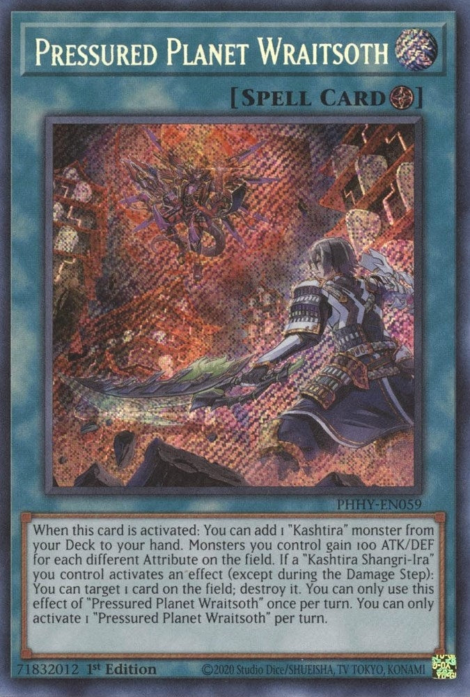 Image for Pressured Planet Wraitsoth (Photon Hypernova) (PHHY-EN059) - YuGiOh