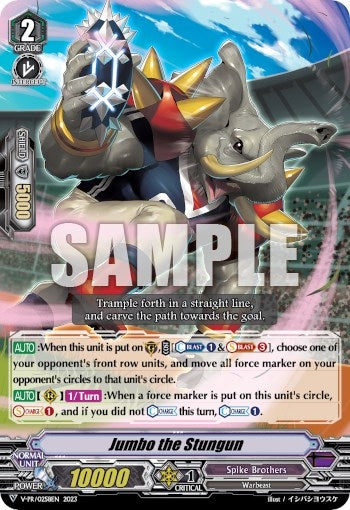Image for Jumbo the Stungun (V Promo Cards) (V-PR/0258EN) - Cardfight Vanguard