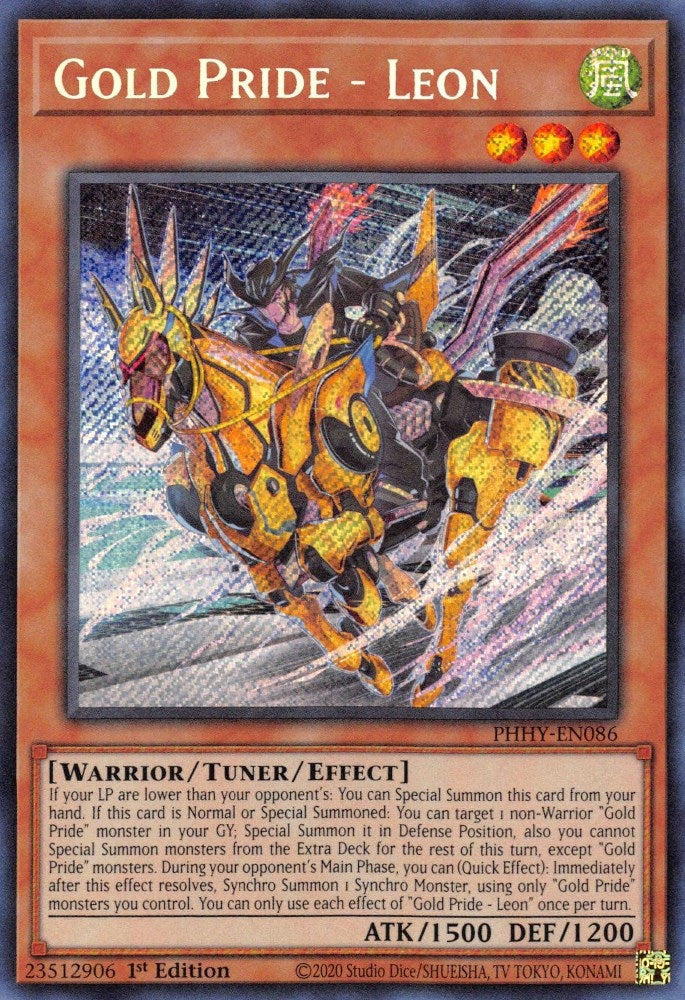 Image for Gold Pride - Leon (Photon Hypernova) (PHHY-EN086) - YuGiOh