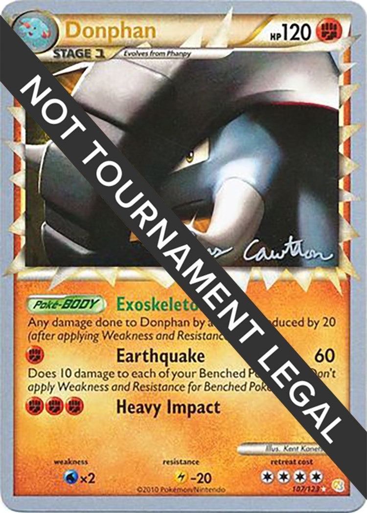 Image for Donphan - 2011 (Ross Cawthon) (World Championship Decks) (107/123) - Pokemon