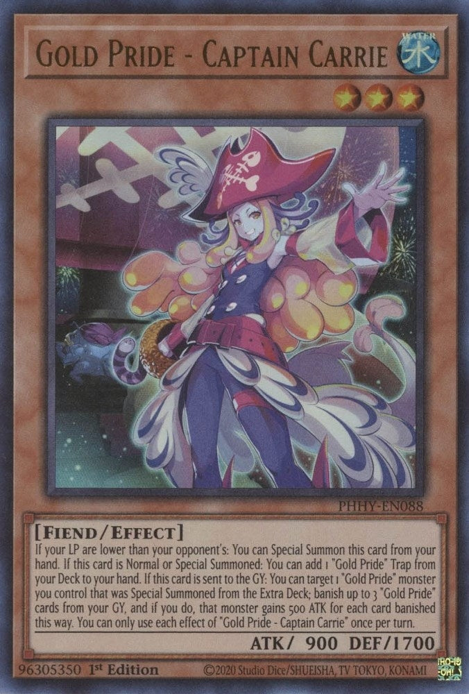 Image for Gold Pride - Captain Carrie (Photon Hypernova) (PHHY-EN088) - YuGiOh