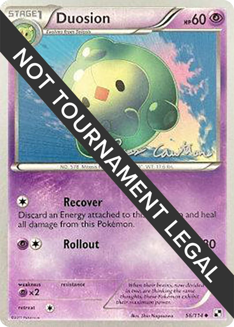 Image for Duosion - 2011 (Ross Cawthon) (World Championship Decks) (56/114) - Pokemon