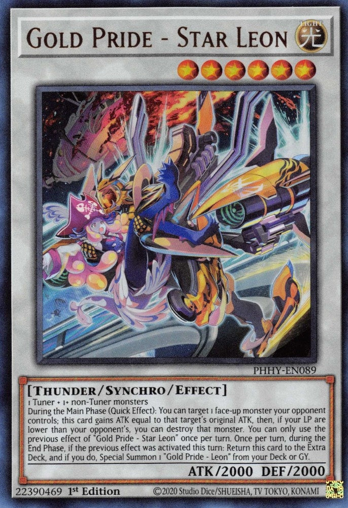 Image for Gold Pride - Star Leon (Photon Hypernova) (PHHY-EN089) - YuGiOh
