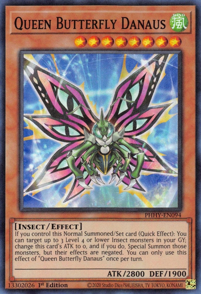 Image for Queen Butterfly Danaus (Photon Hypernova) (PHHY-EN094) - YuGiOh