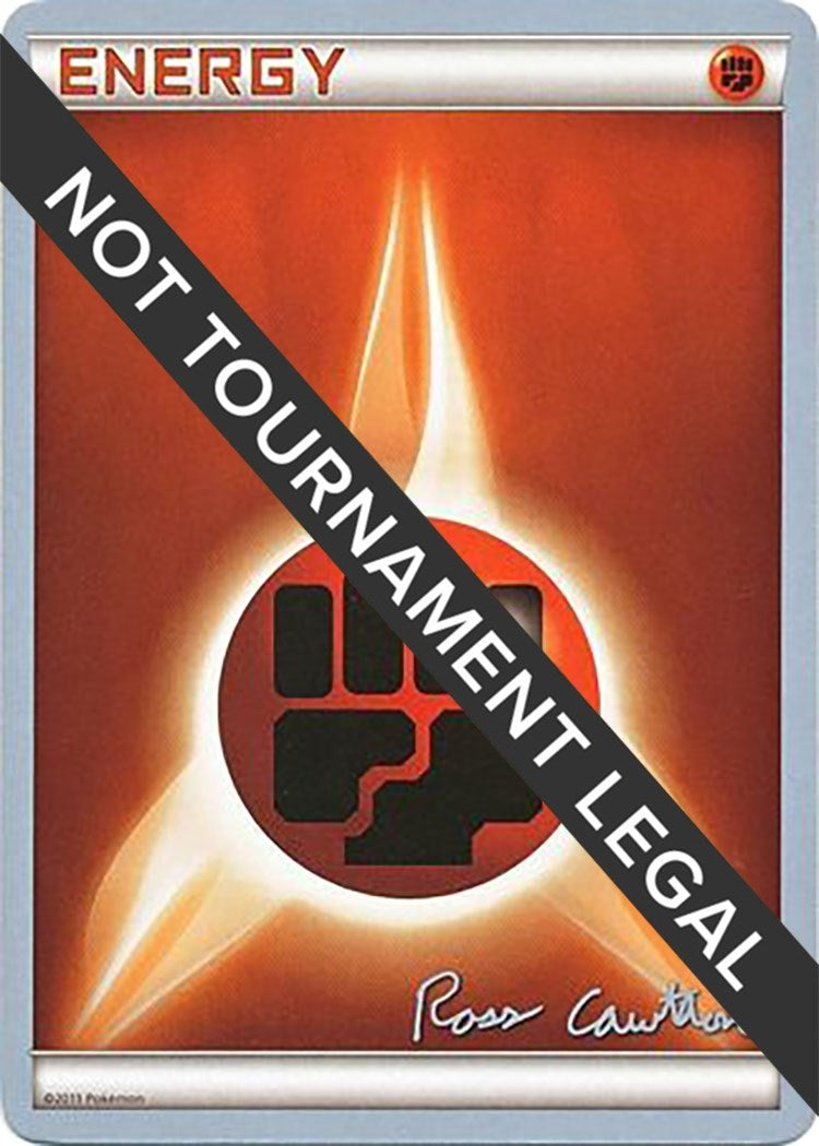 Image for Fighting Energy - 2011 (Ross Cawthon) (World Championship Decks) - Pokemon