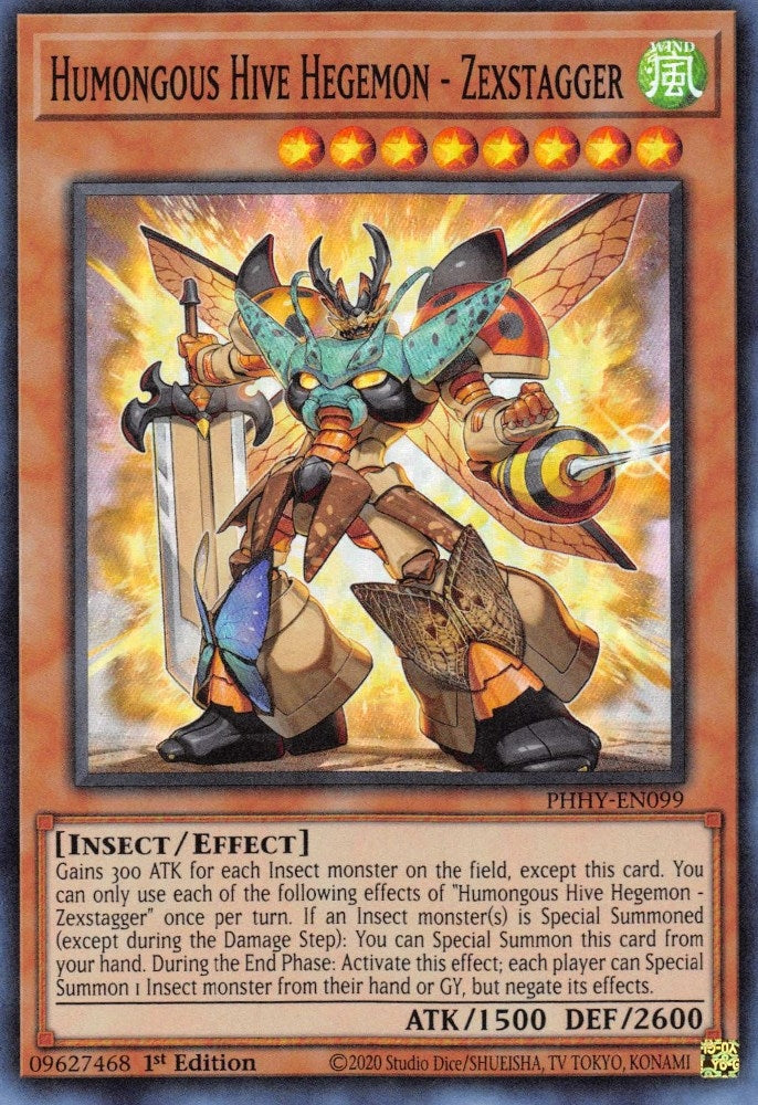 Image for Humongous Hive Hegemon - Zexstagger (Photon Hypernova) (PHHY-EN099) - YuGiOh