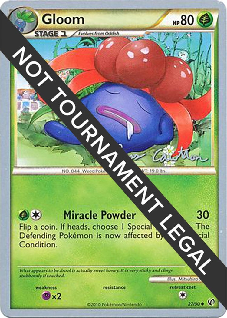 Image for Gloom - 2011 (Ross Cawthon) (World Championship Decks) (27/90) - Pokemon