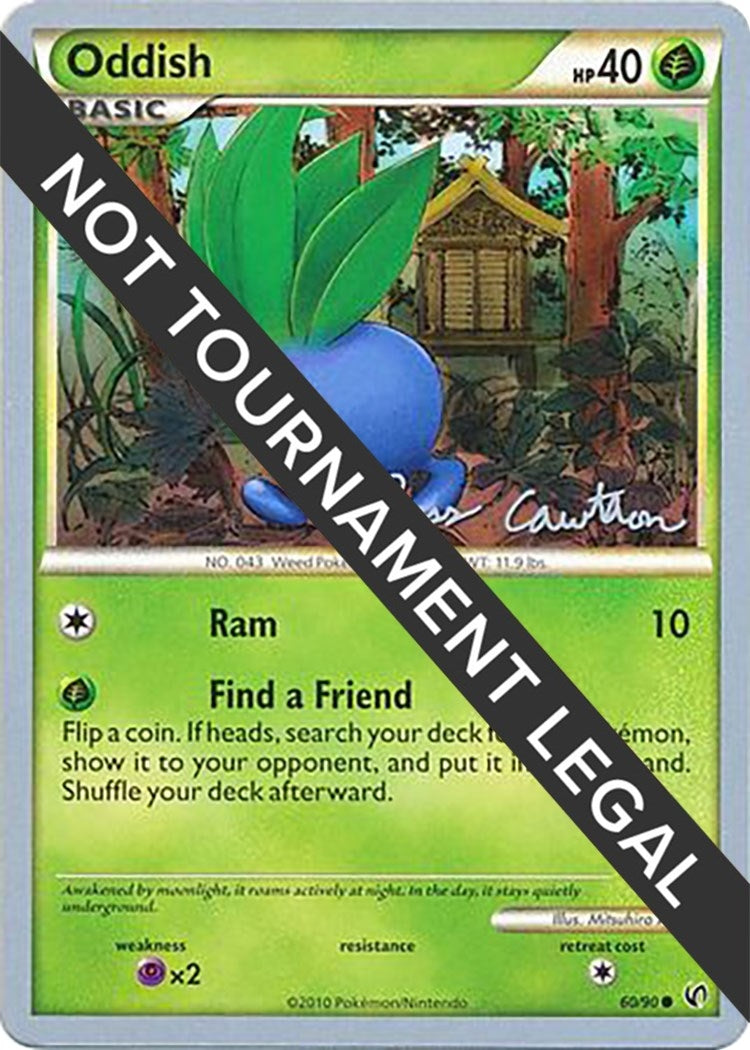 Image for Oddish - 2011 (Ross Cawthon) (World Championship Decks) (60/90) - Pokemon