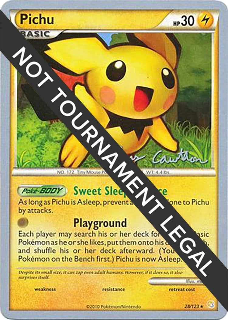Image for Pichu - 2011 (Ross Cawthon) (World Championship Decks) (28/123) - Pokemon