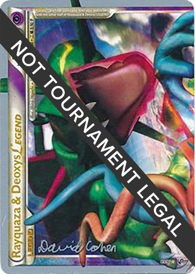 Image for Rayquaza & Deoxys Legend (89) - 2011 (David Cohen) (World Championship Decks) (89/90) - Pokemon