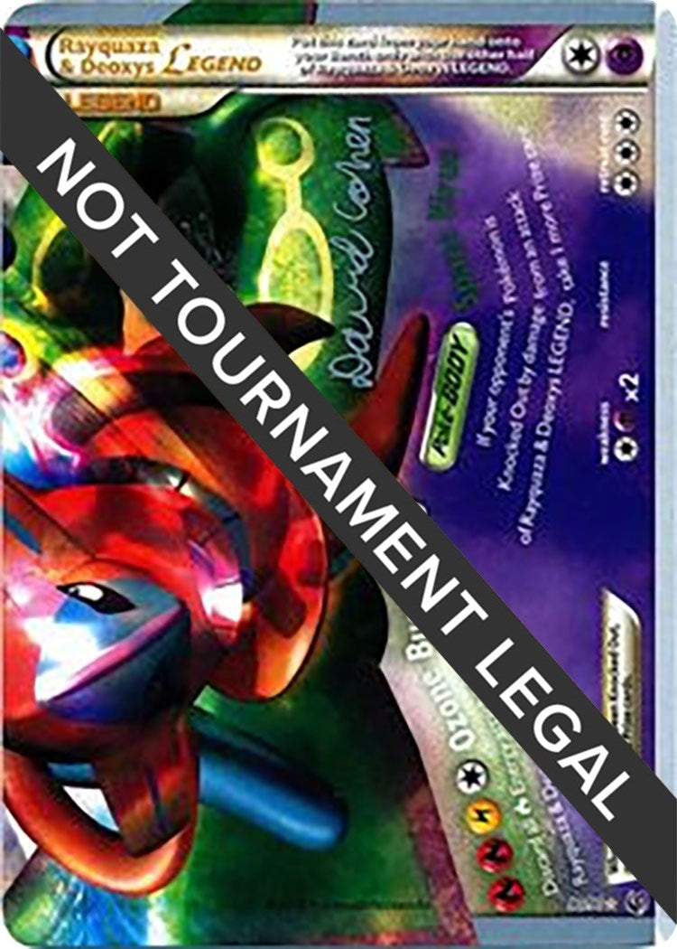 Image for Rayquaza & Deoxys Legend (90) - 2011 (David Cohen) (World Championship Decks) (90/90) - Pokemon