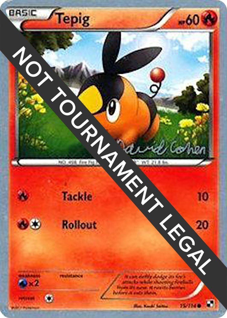 Image for Tepig - 2011 (David Cohen) (World Championship Decks) (15/114) - Pokemon