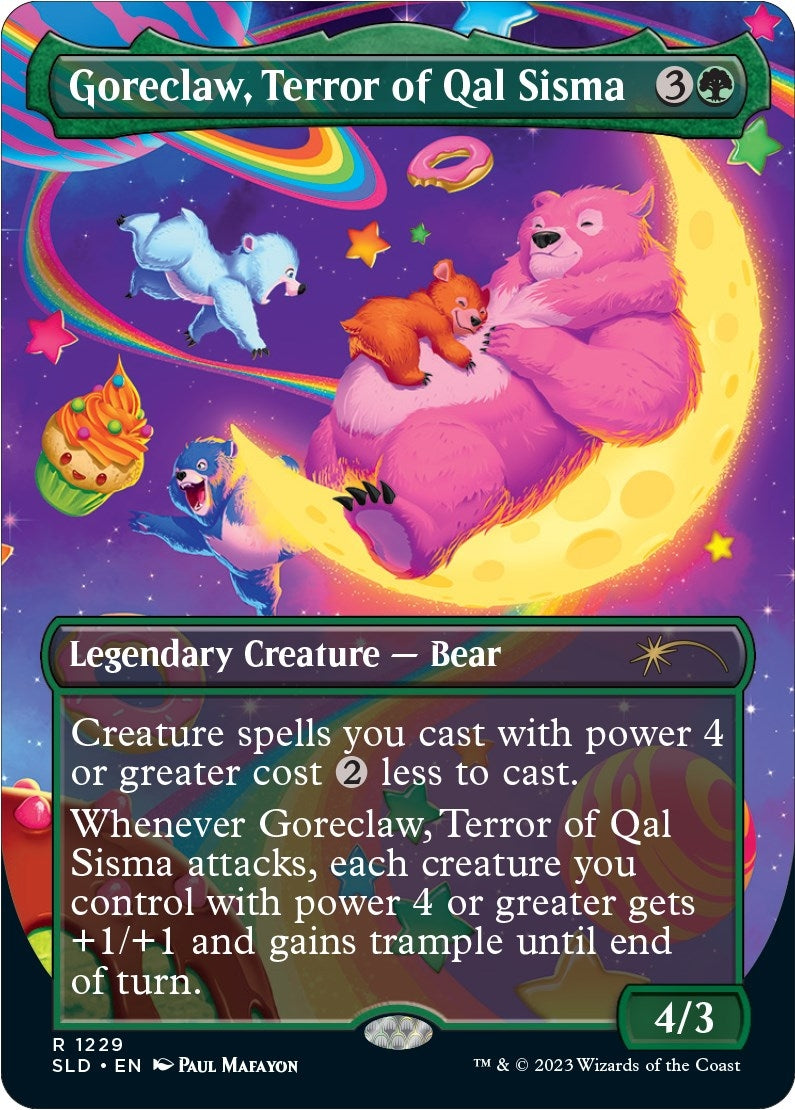 Image for Goreclaw, Terror of Qal Sisma (Secret Lair Drop Series) (1229) - Magic: The Gathering