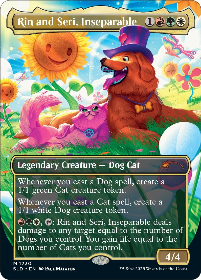 Image for Rin and Seri, Inseparable (1230) (Secret Lair Drop Series) (1230) - Magic: The Gathering