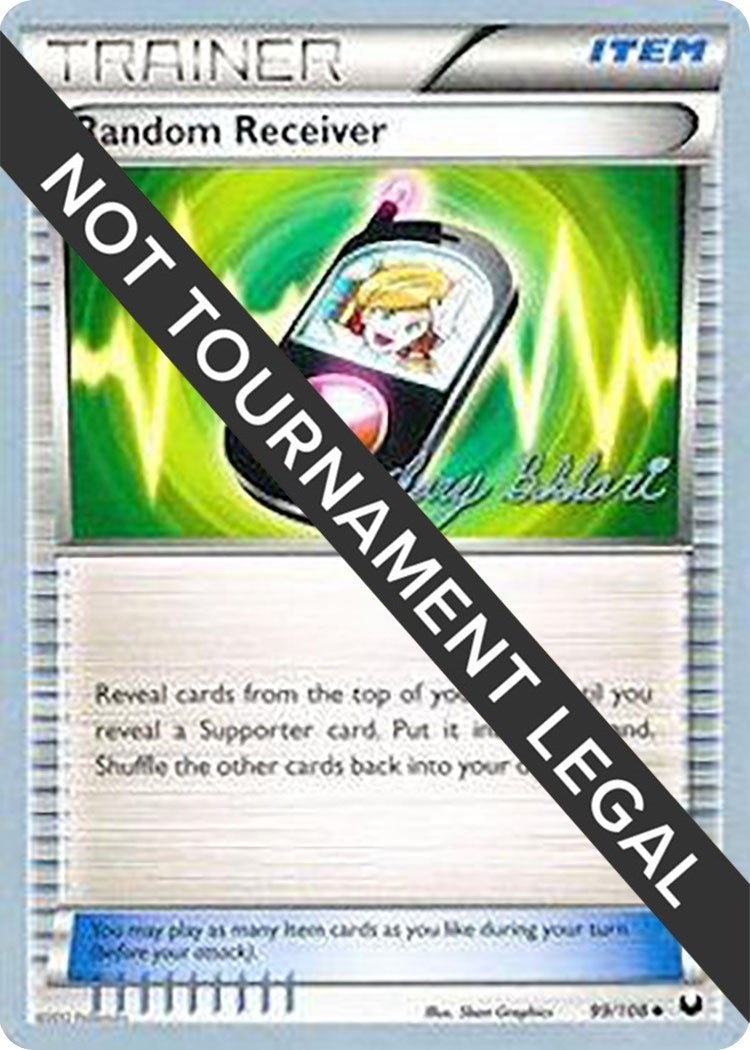 Image for Random Receiver - 2012 (Zachary Bokhari) (World Championship Decks) (99/108) - Pokemon