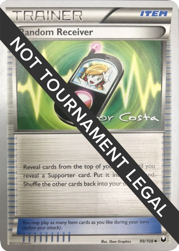 Image for Random Receiver - 2012 (Igor Costa) (World Championship Decks) (99/108) - Pokemon