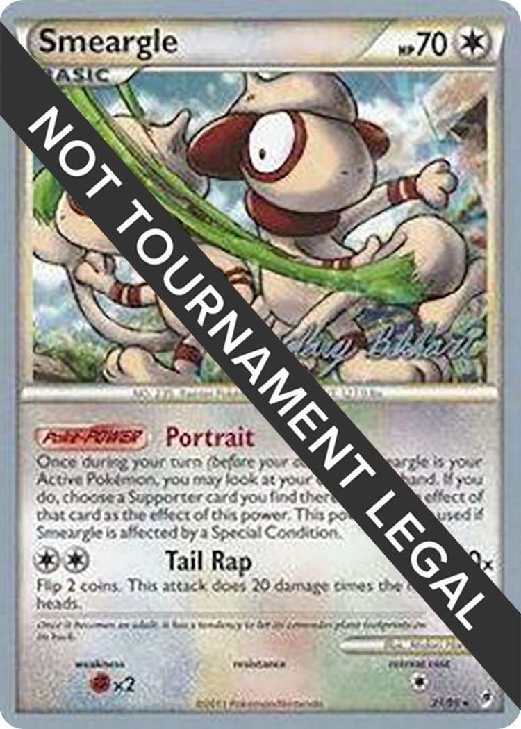 Image for Smeargle - 2012 (Zachary Bokhari) (World Championship Decks) (21/95) - Pokemon