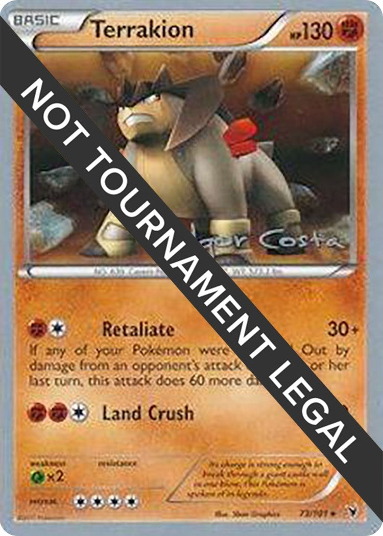 Image for Terrakion - 2012 (Igor Costa) (World Championship Decks) (73/101) - Pokemon