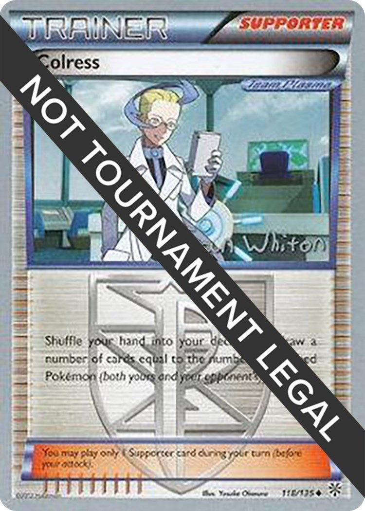 Image for Colress - 2013 (Ian Whiton) (World Championship Decks) (118/135) - Pokemon