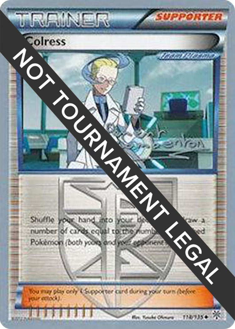 Image for Colress - 2013 (Clement Lamberton) (World Championship Decks) (118/135) - Pokemon