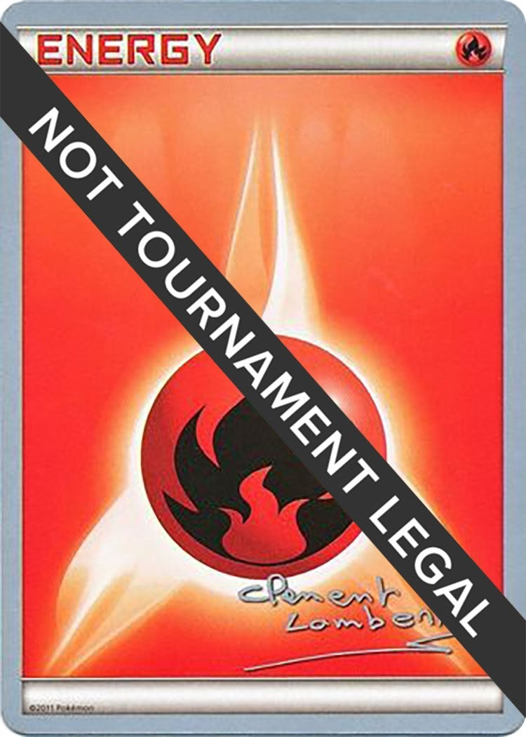 Image for Fire Energy - 2013 (Clement Lamberton) (World Championship Decks) - Pokemon