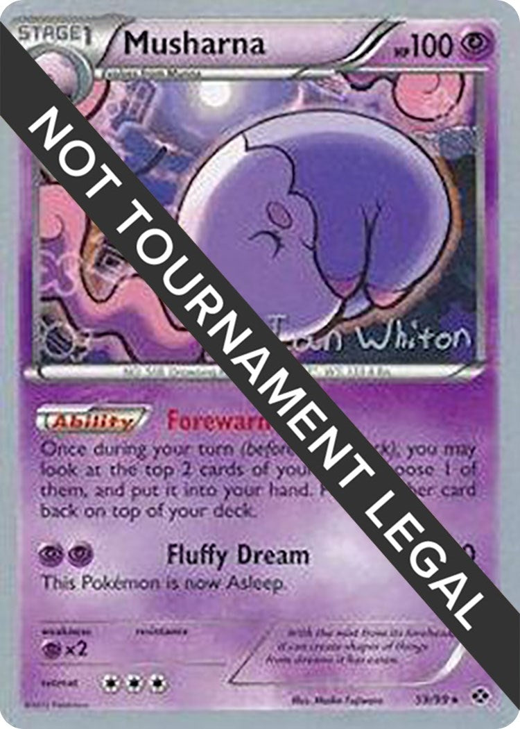 Image for Musharna - 2013 (Ian Whiton) (World Championship Decks) (59/99) - Pokemon