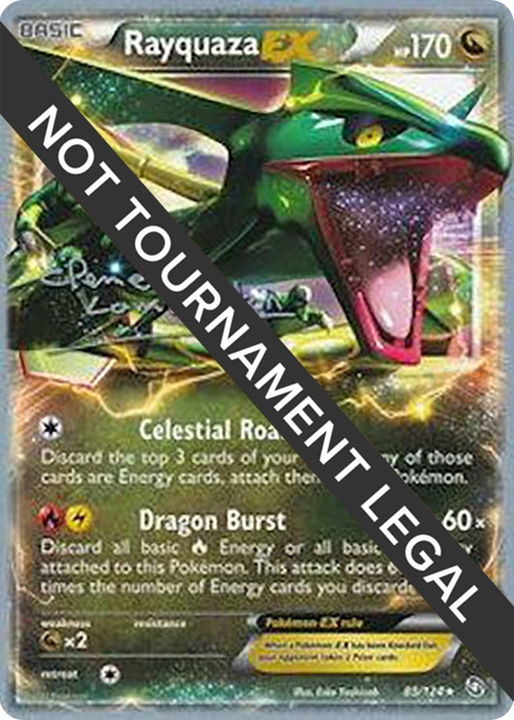 Image for Rayquaza EX - 2013 (Clement Lamberton) (World Championship Decks) (85/124) - Pokemon