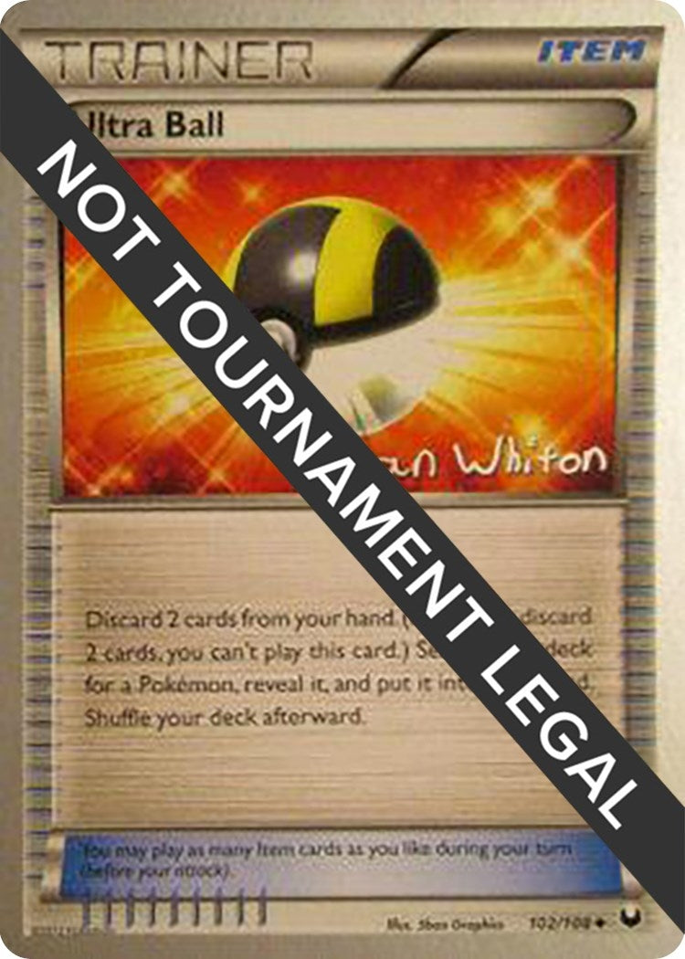 Image for Ultra Ball - 2013 (Ian Whiton) (World Championship Decks) (102/108) - Pokemon