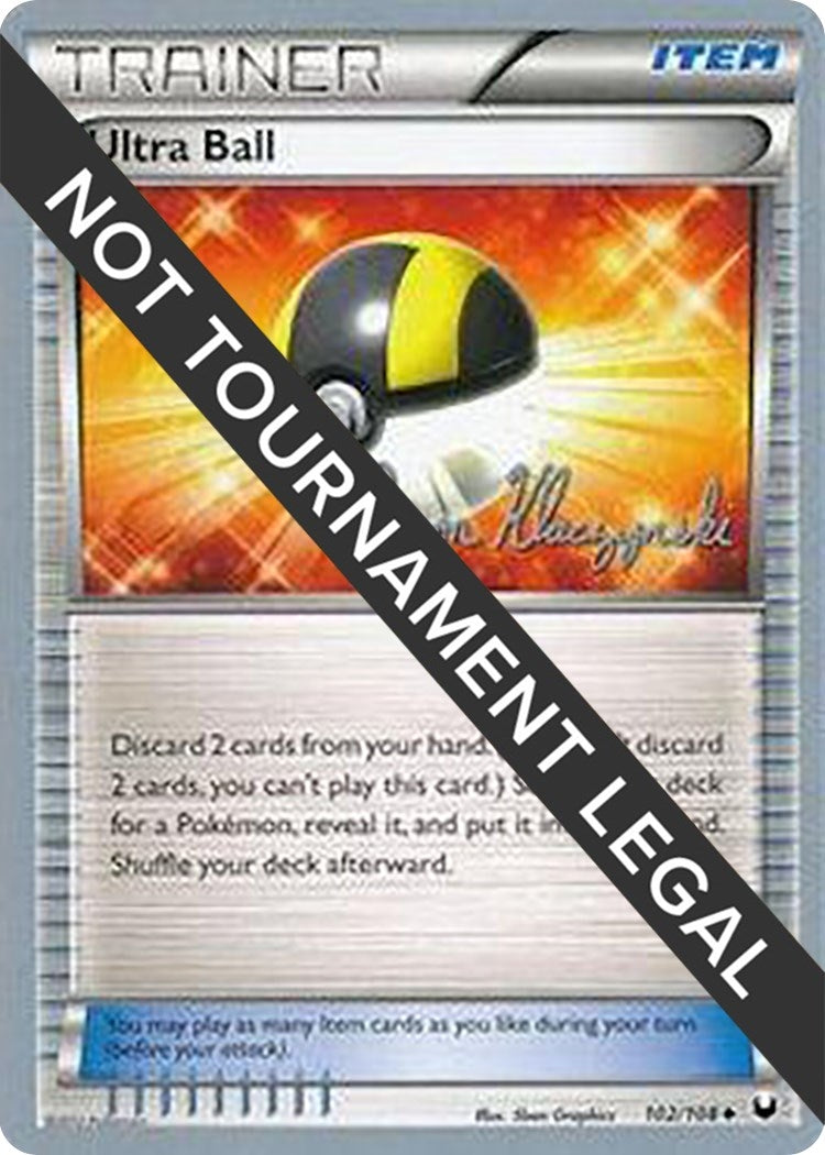 Image for Ultra Ball - 2013 (Jason Klaczynski) (World Championship Decks) (102/108) - Pokemon