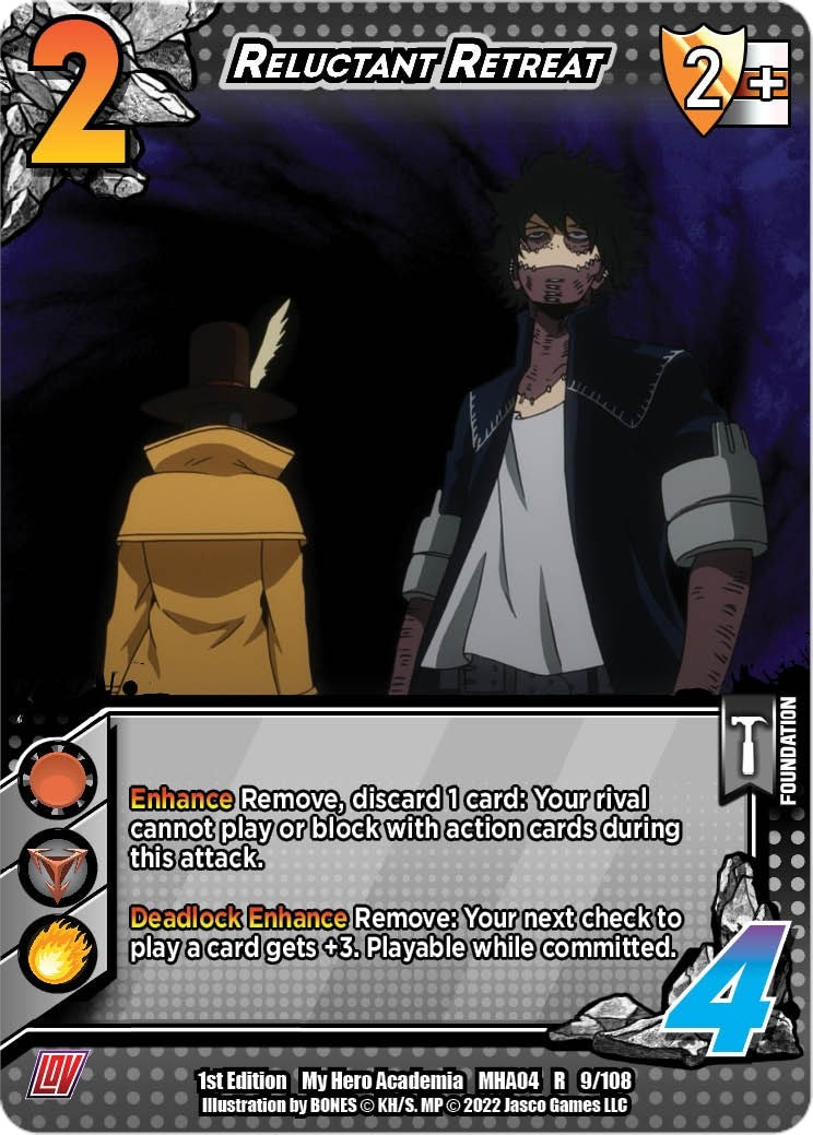 Image for Reluctant Retreat (UniVersus: My Hero Academia: League of Villains) (009/108) - UniVersus
