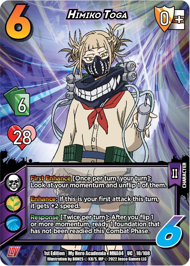 Image for Himiko Toga (UniVersus: My Hero Academia: League of Villains) (010/108) - UniVersus