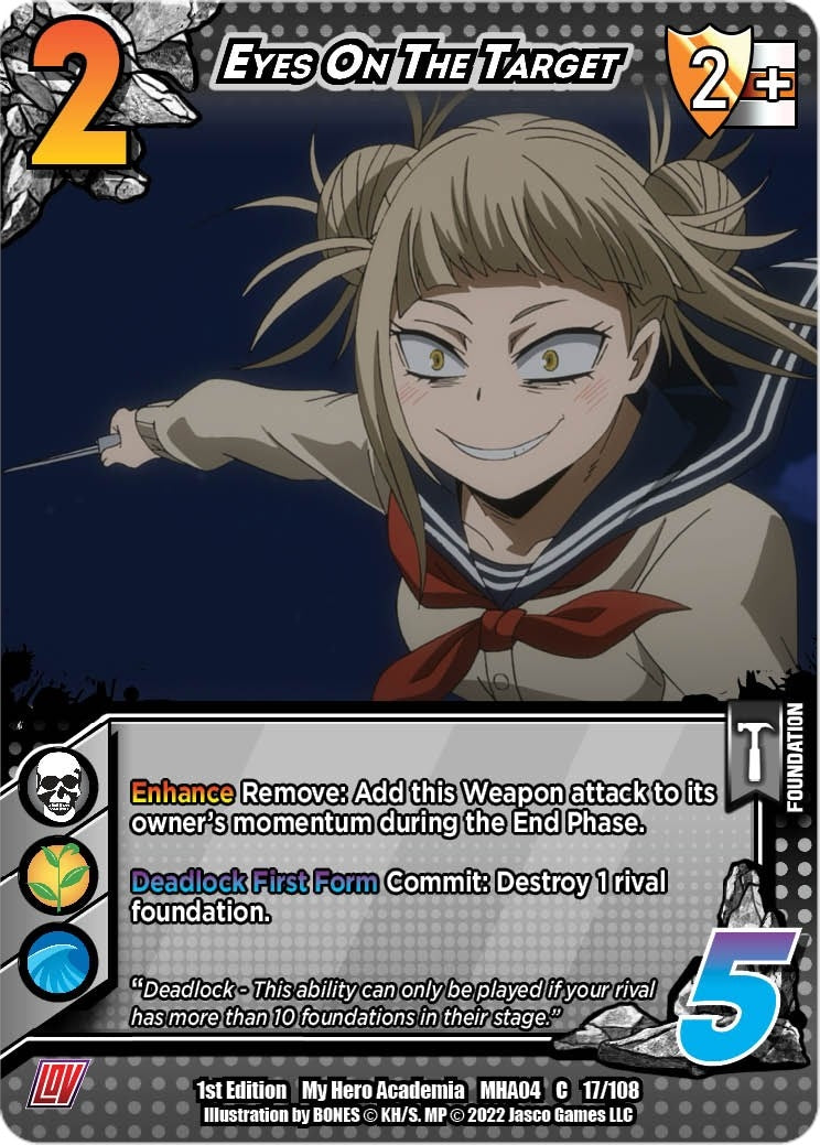 Image for Eyes On The Target (UniVersus: My Hero Academia: League of Villains) (017/108) - UniVersus