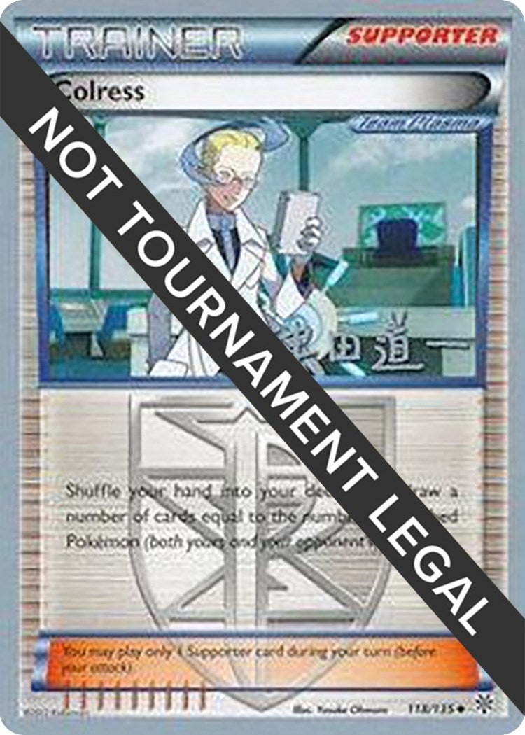 Image for Colress - 2014 (Michikazu Tsuda) (World Championship Decks) (118/135) - Pokemon