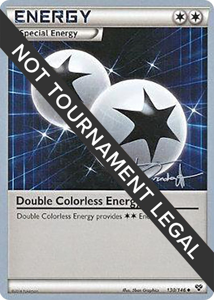 Image for Double Colorless Energy - 2014 (Trent Orndorff) (World Championship Decks) (130/146) - Pokemon