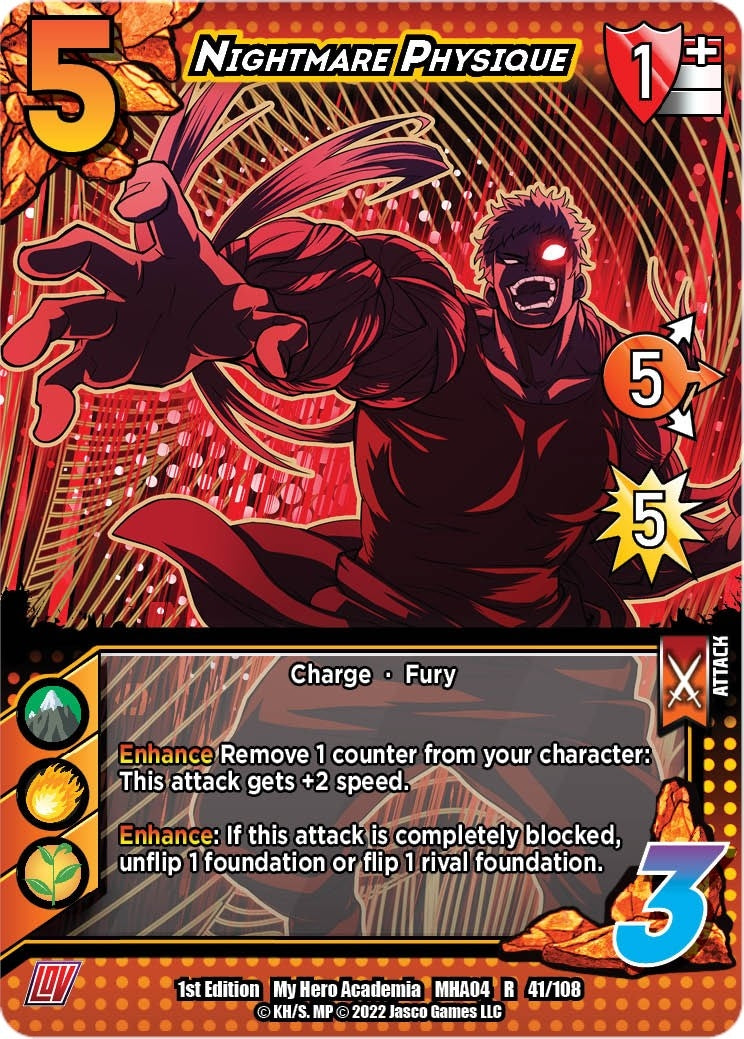 Image for Nightmare Physique (UniVersus: My Hero Academia: League of Villains) (041/108) - UniVersus