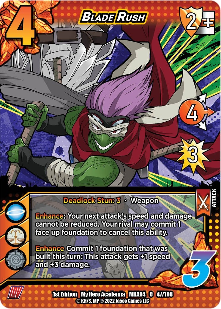 Image for Blade Rush (UniVersus: My Hero Academia: League of Villains) (047/108) - UniVersus
