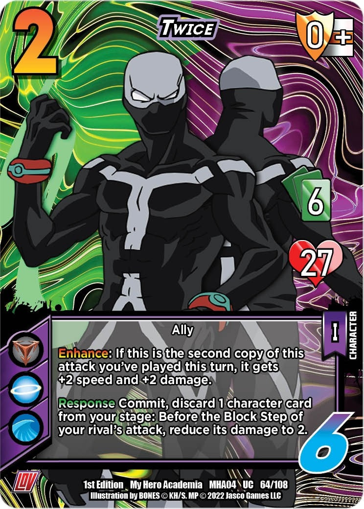 Image for Twice (UniVersus: My Hero Academia: League of Villains) (064/108) - UniVersus