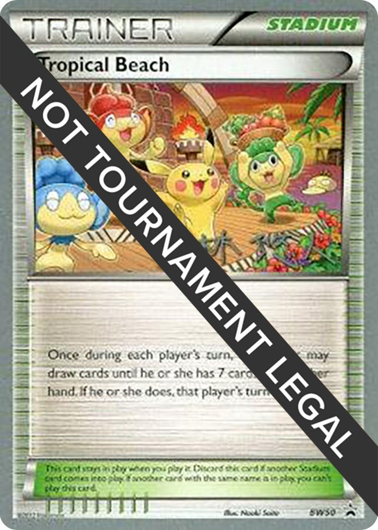 Image for Tropical Beach - 2014 (Haruto Kobayashi) (World Championship Decks) (BW50) - Pokemon