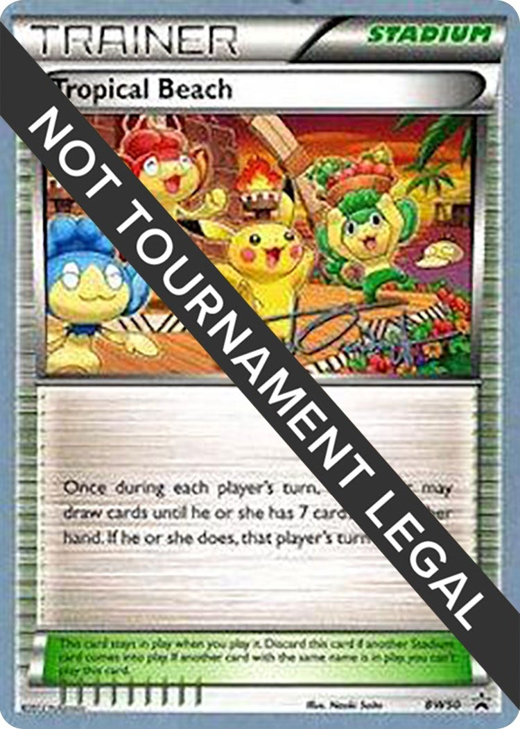 Image for Tropical Beach - 2014 (Trent Orndorff) (World Championship Decks) (BW50) - Pokemon